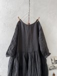 画像2: SO／２wayギャザーワンピース・スミクロ (2)