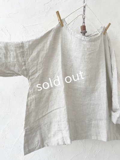 画像7: SO/太パイピング衿プルオーバー・ブラック