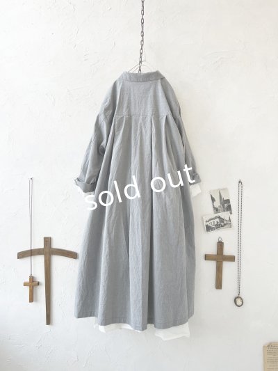 画像8: SO／タックワンピース・シャンブレー