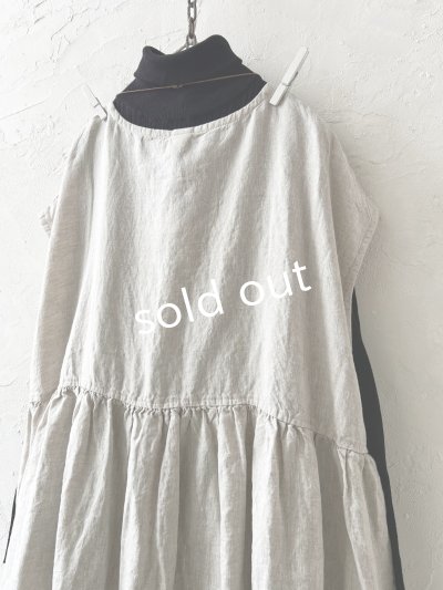 画像8: 08mab/ノースリーブワンピース・生成り