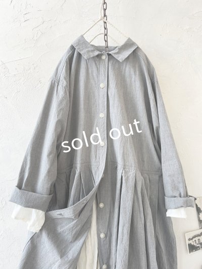 画像5: SO／タックワンピース・シャンブレー