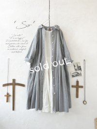 SO／タックワンピース・シャンブレー