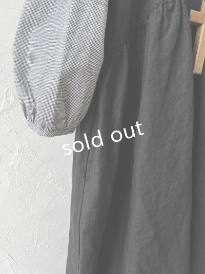 画像4: 08mab/ノースリーブワンピース・黒