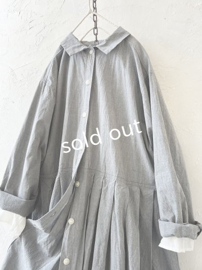 画像4: SO／タックワンピース・シャンブレー