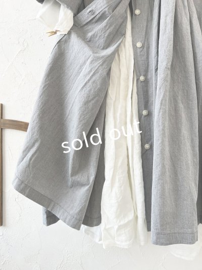 画像6: SO／タックワンピース・シャンブレー