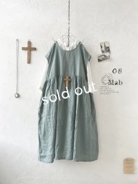 08mab/ノースリーブワンピース・ミントグリーン