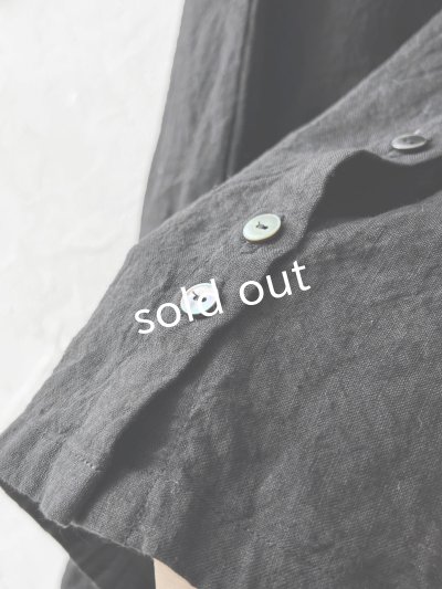 画像5: Libera&Capricciosa／２wayリネンブラウス・ブラック