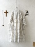 画像8: 08mab/ギャザーワンピース・白ウインドウペン