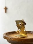 画像4: toromeco／”tsubuto” スフレスパンコールのイヤリング・ブラウンレッド