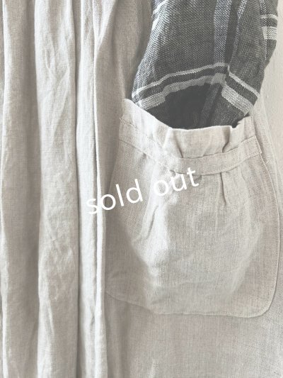 画像4: Avenue／後ろりぼんジャンパースカート・生成り