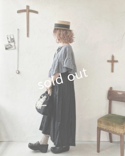 画像14: Avenue/後ろりぼんジャンパースカート・黒