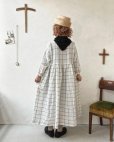 画像12: 08mab/ギャザーワンピース・黒ウインドウペン
