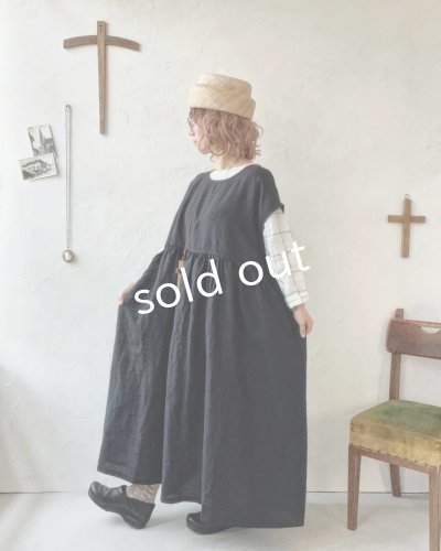 画像11: 08mab/ノースリーブワンピース・生成り