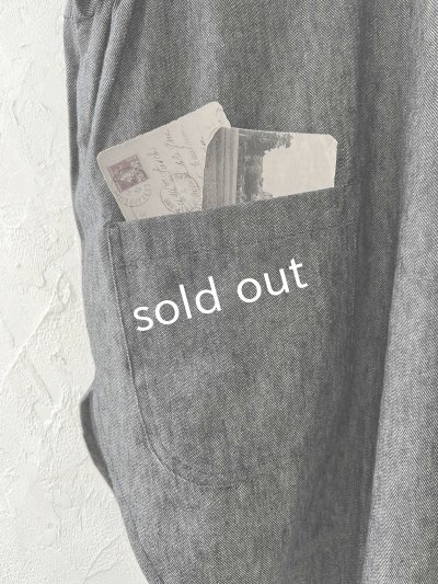 画像4: Branch m'/デニムチュニック・ブラック