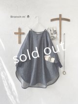 Branch m'／デニムチュニック・ネイビー