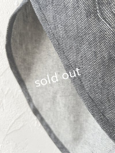 画像7: Branch m'/デニムチュニック・ブラック