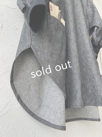 画像6: Branch m'/デニムチュニック・ブラック