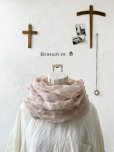 画像1: Branch m'／リネンガーゼスヌード・ライトピンク (1)