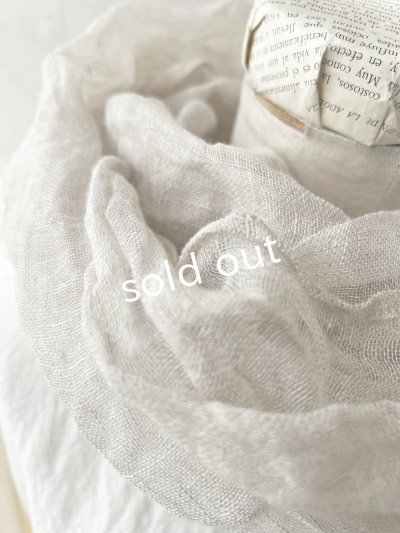 画像3: Branch m'／リネンガーゼスヌード・オフ