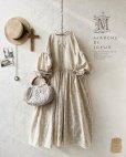 画像1: MARCHE' DE SOEUR／ブルターニュのワンピース・ミルク×生成り刺繍 (1)