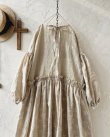 画像12: MARCHE' DE SOEUR／ブルターニュのワンピース・ミルク×生成り刺繍 (12)