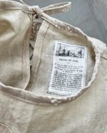 画像15: MARCHE' DE SOEUR／ブルターニュのワンピース・ココアベージュ×黒刺繍 (15)