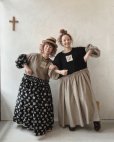 画像14: MARCHE' DE SOEUR／ブルターニュのワンピース・黒×ベージュ