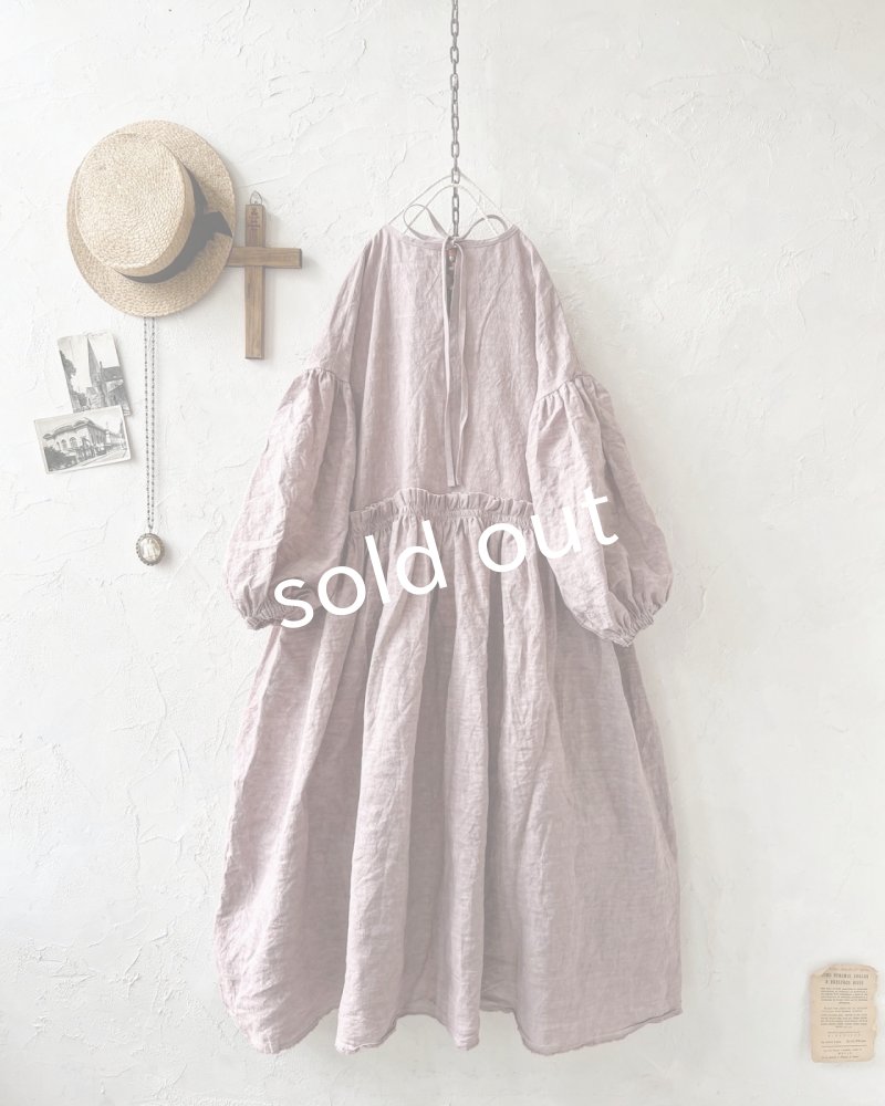 画像10: MARCHE' DE SOEUR／ブルターニュのワンピース・ピンク (10)