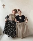 画像13: MARCHE' DE SOEUR／ブルターニュのワンピース・黒×ベージュ