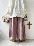 画像4: seasew.／ワッシャータックワイドパンツ・ピンク