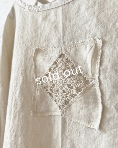 画像5: MARCHE' DE SOEUR／ブルターニュのワンピース・ミルク×生成り刺繍