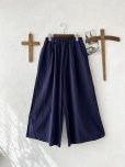 画像4: seasew.／ワッシャータックワイドパンツ・ネイビー
