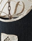 画像8: MARCHE' DE SOEUR／ブルターニュのワンピース・黒×生成り刺繍 (8)
