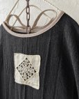 画像6: MARCHE' DE SOEUR／ブルターニュのワンピース・黒×ベージュ