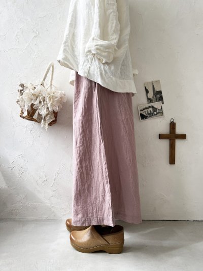 画像2: seasew.／ワッシャータックワイドパンツ・ピンク