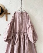 画像11: MARCHE' DE SOEUR／ブルターニュのワンピース・ピンク (11)