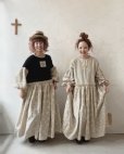 画像11: MARCHE' DE SOEUR／ブルターニュのワンピース・黒×ベージュ