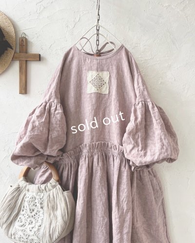 画像2: MARCHE' DE SOEUR／ブルターニュのワンピース・ピンク