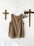 画像8: seasew.／ボイルワッシャータンクトップ ・ベージュ