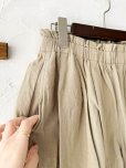 画像6: seasew.／コットンヘンプタックパンツ・ベージュ