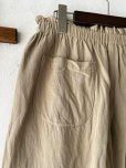 画像10: seasew.／コットンヘンプタックパンツ・ベージュ