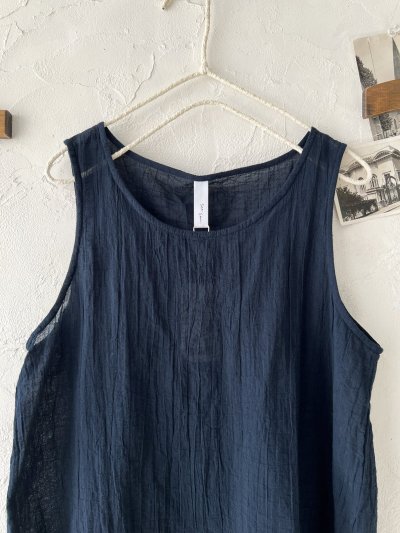 画像2: seasew.／ボイルワッシャータンクトップ ・ネイビー