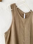 画像3: seasew.／ボイルワッシャータンクトップ ・ベージュ