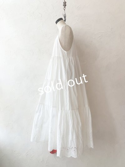 画像5: manoamano/レースティアードペチコートキャミ