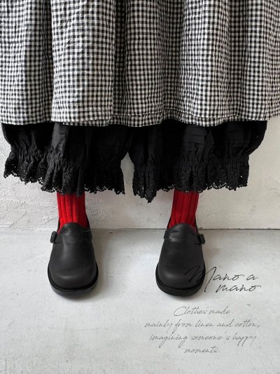 画像3: manoamano/１段レースドロワーズペチパンツ・黒
