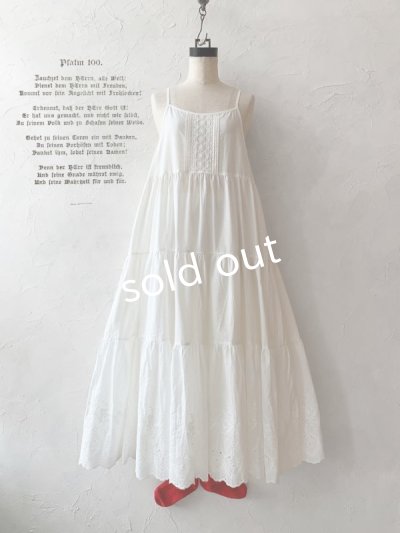 画像3: manoamano/レースティアードペチコートキャミ