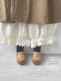 manoamano/３段レースドロワーズペチパンツ・オフ