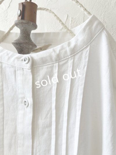 画像4: Branch m'/タックシャツチュニック・オフ