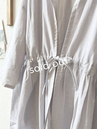 画像4: Branch m'/ドロスト羽織ワンピース・ラベンダー