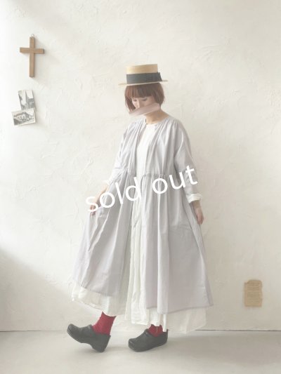 画像8: Branch m'/ドロスト羽織ワンピース・ラベンダー